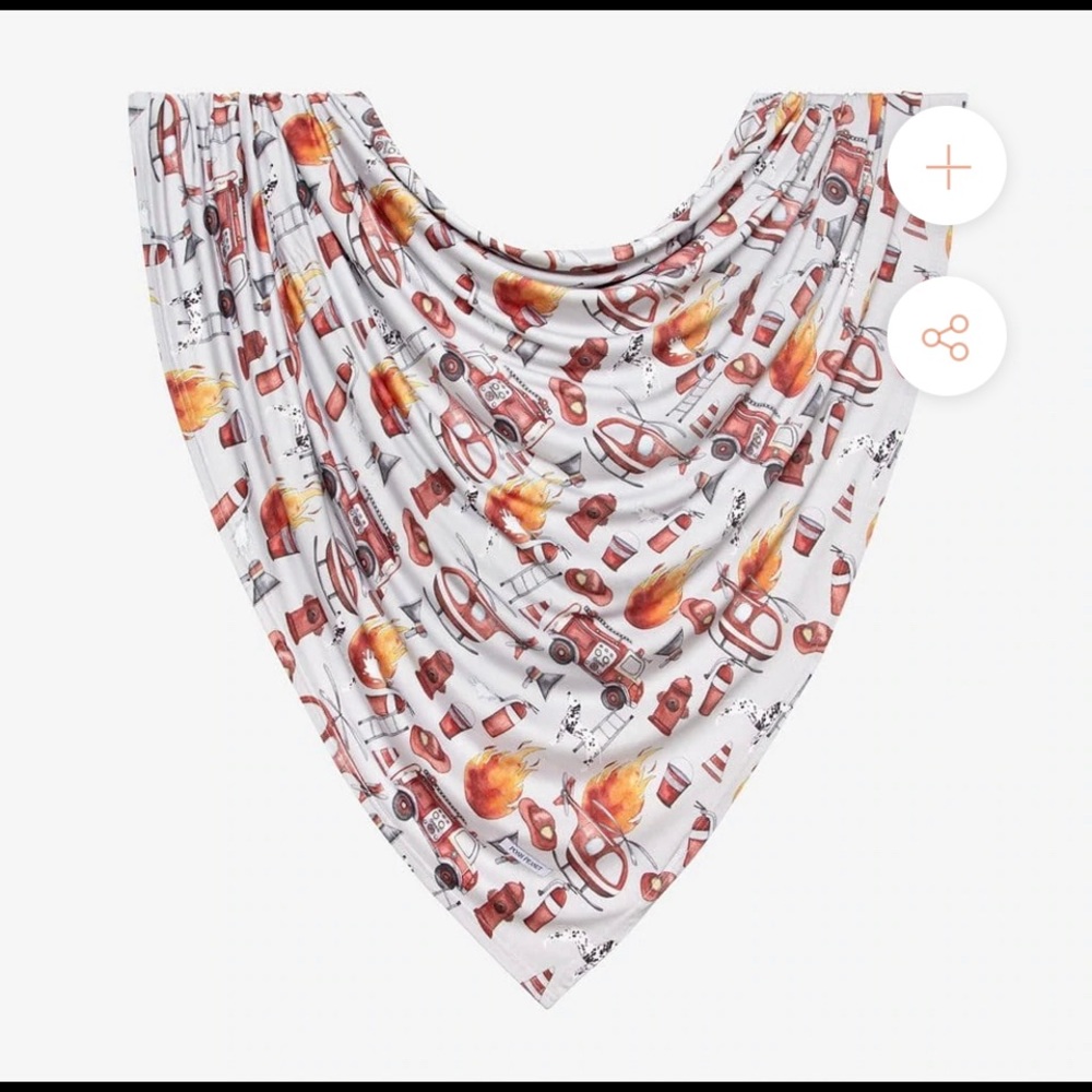 Posh Peanut newborn swaddle+beanie set